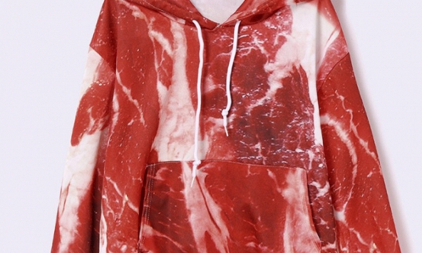 'Sốc' với thời trang... thịt heo