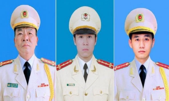 Bộ Công an tổ chức trọng thể tang lễ cho 3 liệt sĩ hy sinh tại Đồng Tâm