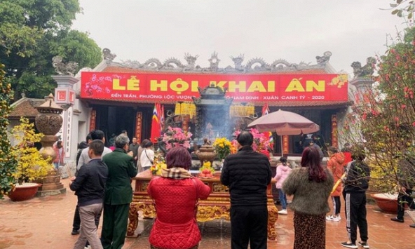 Vì dịch bệnh, ấn Đền Trần có thể phát qua đường bưu điện 