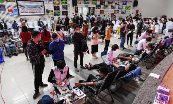 Viện Huyết học đón hàng nghìn người đến hiến máu trong vài ngày