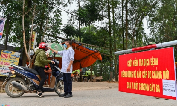 Cuộc sống bên trong xã bị cách ly do corona ở Vĩnh Phúc