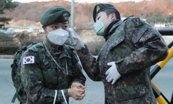 Gần 8.000 binh sĩ Hàn Quốc được cách ly