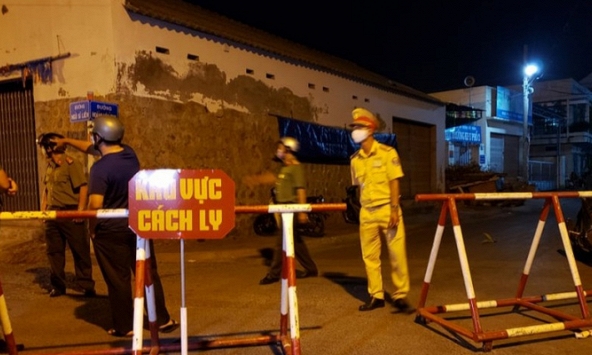 Phong tỏa 2 tuyến phố trung tâm TP Phan Thiết trong khu vực nơi ở của bệnh nhân 38