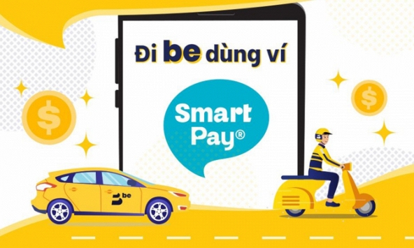 Đã có thể thanh toán bằng ví điện tử khi gọi xe be