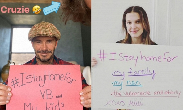 Sao quốc tế kêu gọi mọi người 'hãy ở nhà' để phòng dịch bệnh