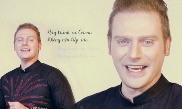 Ca sỹ người Mỹ Kyo York cover lại ca khúc 'Trống cơm' phiên bản chống Covid-19