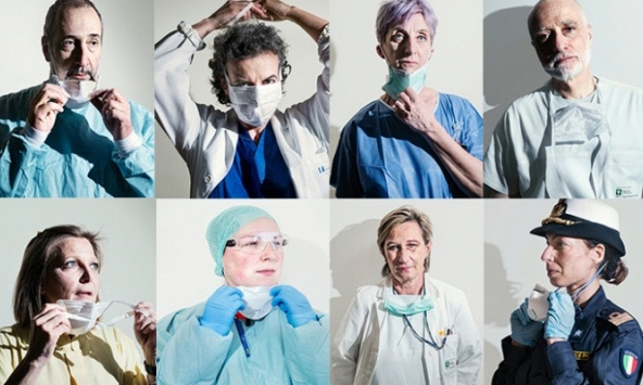 Cuộc sống và sự chết chóc, chân dung những chiến sĩ áo trắng trong cuộc chiến Covid-19 tại Italia