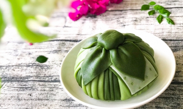 Làm túi xôi hoa đậu theo phong cách Hàn Quốc