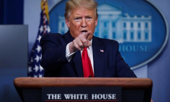 Ông Trump thông báo sẽ tạm dừng cho nhập cảnh vào Mỹ vì dịch Covid-19