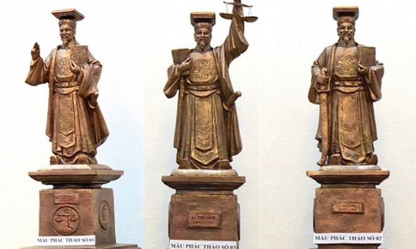 TAND Tối cao lý giải về việc chọn tượng vua Lý Thái Tông làm biểu tượng công lý