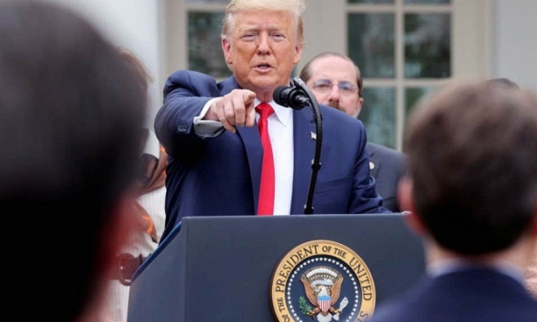 Ông Donald Trump vẫn khẳng định corona liên quan phòng thí nghiệm Vũ Hán