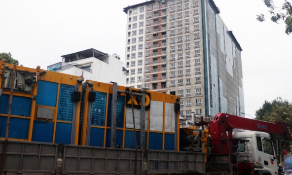 Cưỡng chế, phá dỡ giai đoạn 2 tòa nhà 8B Lê Trực 