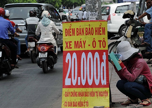 Tại sao đã có bảo hiểm xe máy 20.000 đồng/năm mà vẫn bị phạt?