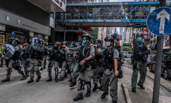 Cảnh sát Hong Kong thông báo sẽ không tha thứ cho những hành động bất hợp pháp và bạo lực