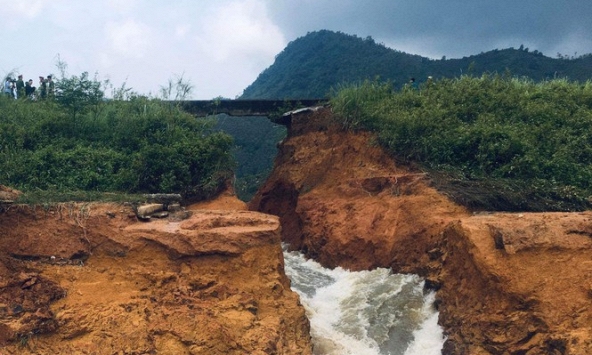 Vỡ đập ở Phú Thọ khiến nhiều hộ dân phải sơ tán khẩn cấp