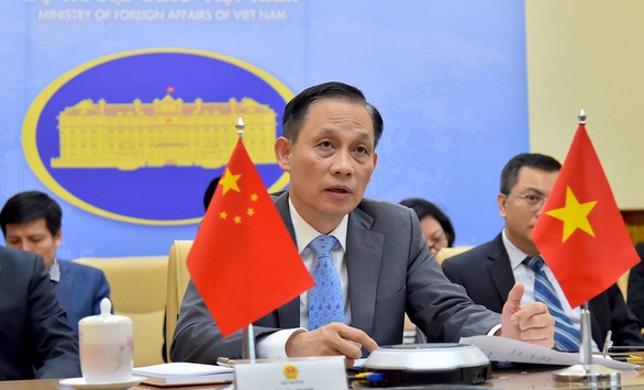 Việt Nam họp trực tuyến với Trung Quốc về các vấn đề Biển Đông