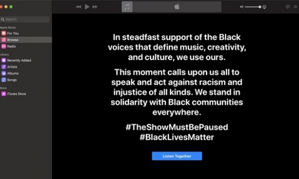 Ngành công nghiệp âm nhạc 'đình công' để phản đối phân biệt chủng tộc