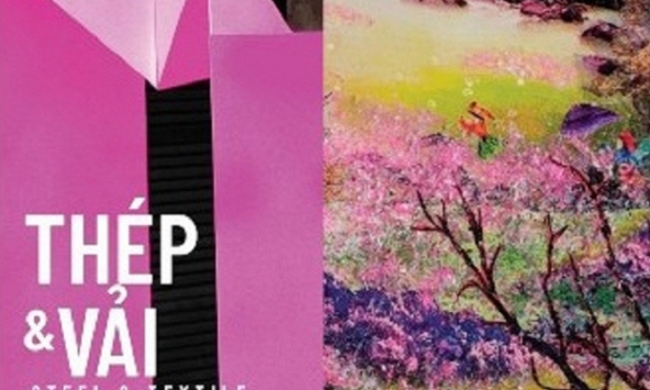 Triển lãm 'Thép và Vải' của hai người đàn bà làm nghệ thuật