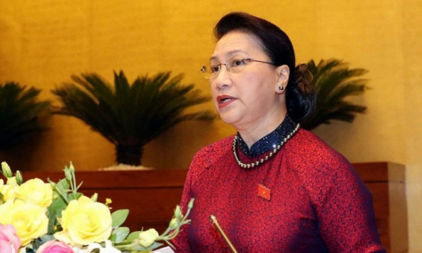 Bà Nguyễn Thị Kim Ngân được bầu là Chủ tịch Hội đồng bầu cử quốc gia