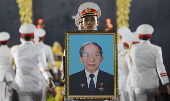 Lễ truy điệu, tiễn đưa ông Trần Quốc Hương