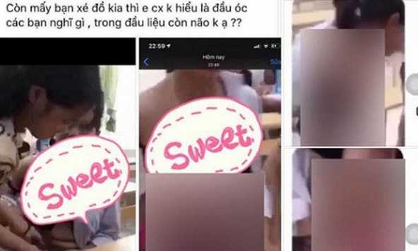 Công an điều tra vụ nữ sinh bị bạn cùng lớp lột quần áo quay clip tung lên MXH