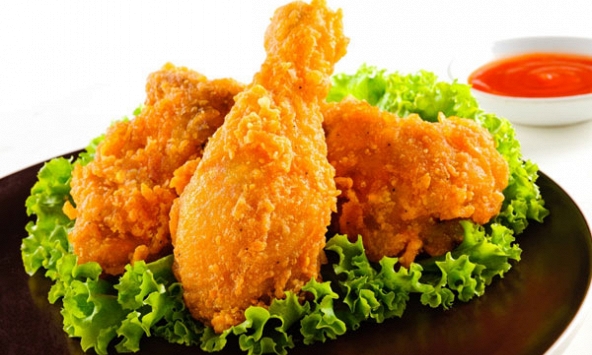 Tự làm gà rán da giòn hơn cả KFC 