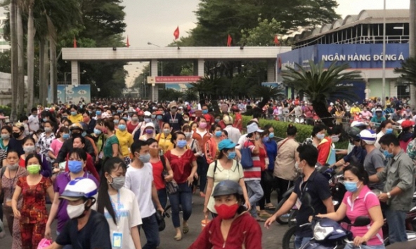 Công nhân của công ty PouYuen nhận trợ cấp thôi việc cao nhất 300 triệu đồng