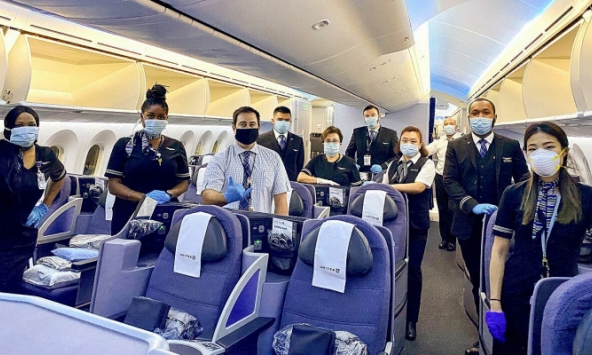 Một số hãng hàng không của Mỹ cấm bay với hành khách không đeo khẩu trang