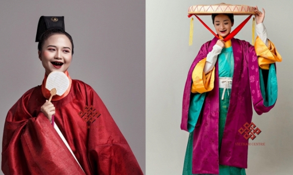 'Dệt nên triều đại': Bạn trẻ Việt mặc cổ phục và nhuộm răng đen tái hiện thời Lê Sơ