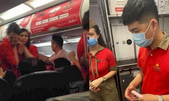 Cấm bay 1 năm đối với nữ hành khách ném điện thoại vào tiếp viên