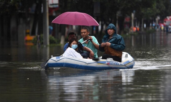 Trung Quốc cảnh báo lũ mức cao nhất