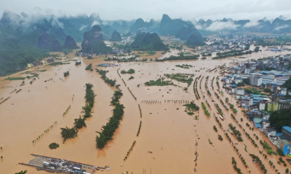 Đập ở Quảng Tây vỡ vào tháng 6 cảnh báo thảm họa sắp tới