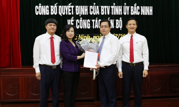 Tân Bí thư Thành ủy 36 tuổi của Bắc Ninh 