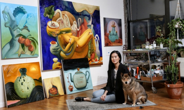 Nữ họa sỹ Dominique Fung và những trăn trở về chủng tộc trong hội họa