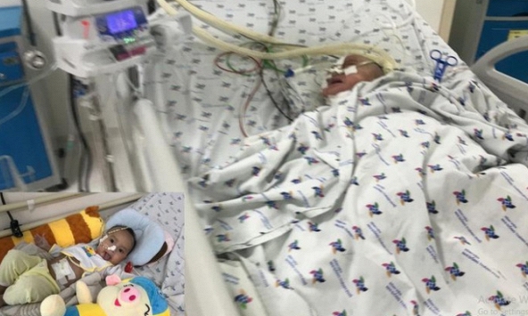 Bé trai 6 tháng tuổi bị nhiễm trùng do hóc xương lươn 