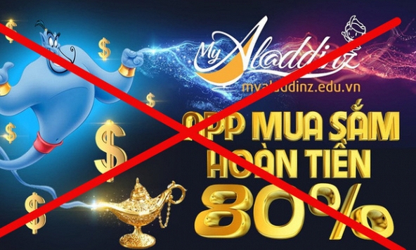 Bộ Công an cảnh báo hình thức lừa đảo của App MyAladdinz