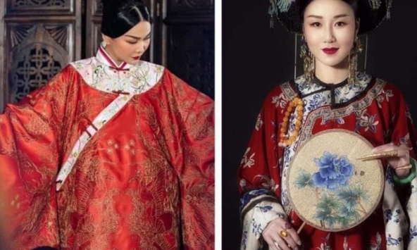 Trang phục trong 'Quỳnh Hoa Nhất Dạ' của Thanh Hằng gây tranh cãi vì quá giống Mãn Thanh