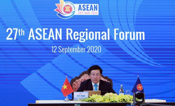 ARF yêu cầu không làm phức tạp tình hình và không quân sự hóa ở Biển Đông