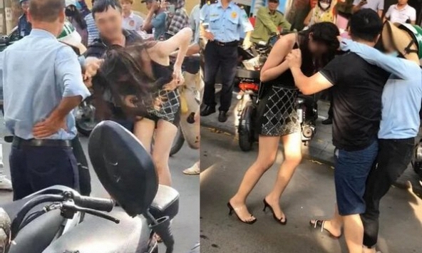 Công an vào cuộc điều ra vụ đáng ghen trên phố Lý Nam Đế, Hà Nội