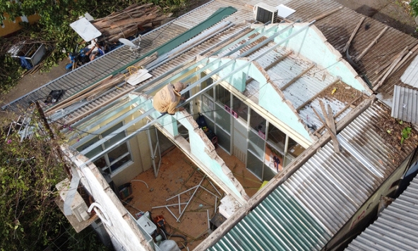 Bão Noul làm 6 người chết, hơn 20.000 căn nhà bị sập và tốc mái
