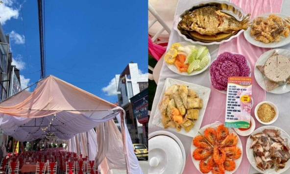 Công an vào cuộc xác minh sự việc nhà hàng ở Điện Biên bị khách 'bom' 150 mâm cỗ