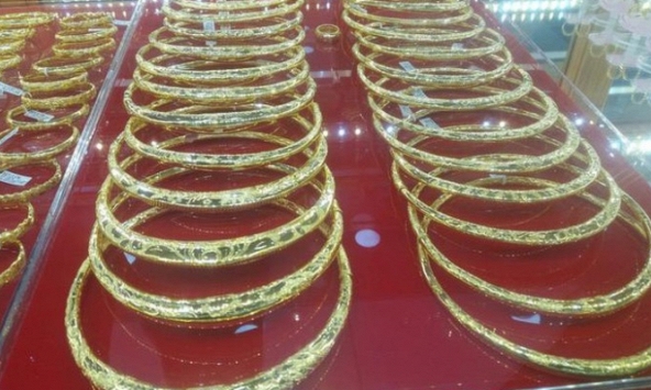 Giá vàng tăng hơn nửa triệu đồng/lượng
