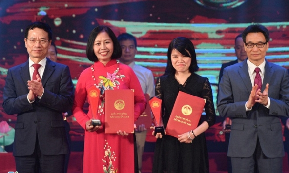 Ba tác phẩm đoạt giải A Giải thưởng Sách Quốc gia 2020