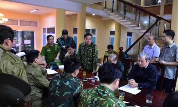 Đoàn cứu nạn của UBND tỉnh Thừa Thiên Huế và QK 4 gặp nạn, nhiều người mất tích