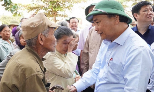 Tạm cấp 500 tỷ đồng hỗ trợ khẩn cấp 5 tỉnh miền Trung