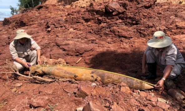  Quảng Trị: Nhiều bom đạn 'khủng' lộ thiên sau mưa lũ