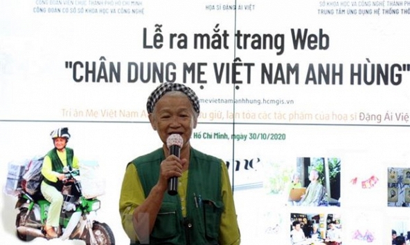 Trang web lưu giữ hơn 2.000 chân dung Mẹ Việt Nam Anh hùng