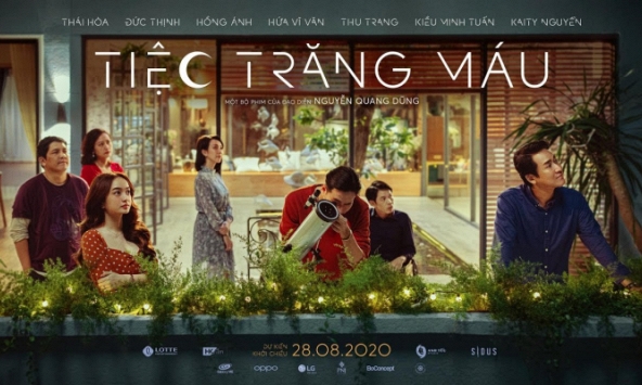 'Tiệc trăng máu' trở thành phim ăn khách thứ hai trong năm với doanh thu chạm mốc 100 tỷ đồng