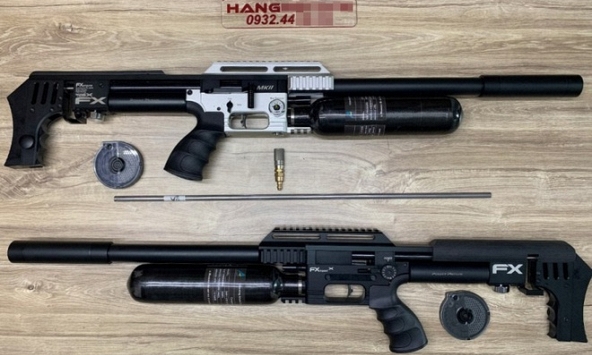 Rao bán súng hơi tràn lan trên mạng xã hội