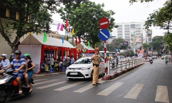 Hà Nội phân luồng giao thông phục vụ Hội nghị cấp cao ASEAN 37 
